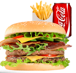 DOUBLE CHEESE BACON
